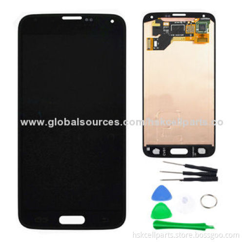 2014 new Wholesale digitizer LCD for Samsung s5 i9600